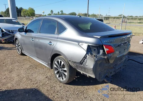 2019 Nissan Sentra Sr from USA, damaged, VIN 3N1AB7AP2KY447203